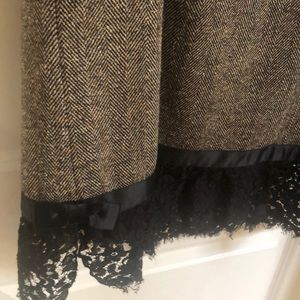 Rebecca Taylor wool and lace dress and jacket sz10